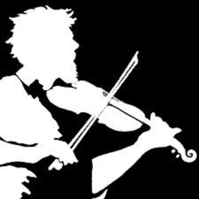 Silouette of a Fiddler